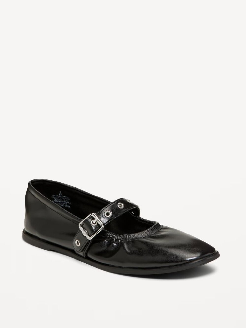 Old Navy Mary Jane Scrunch Ballet Flats
